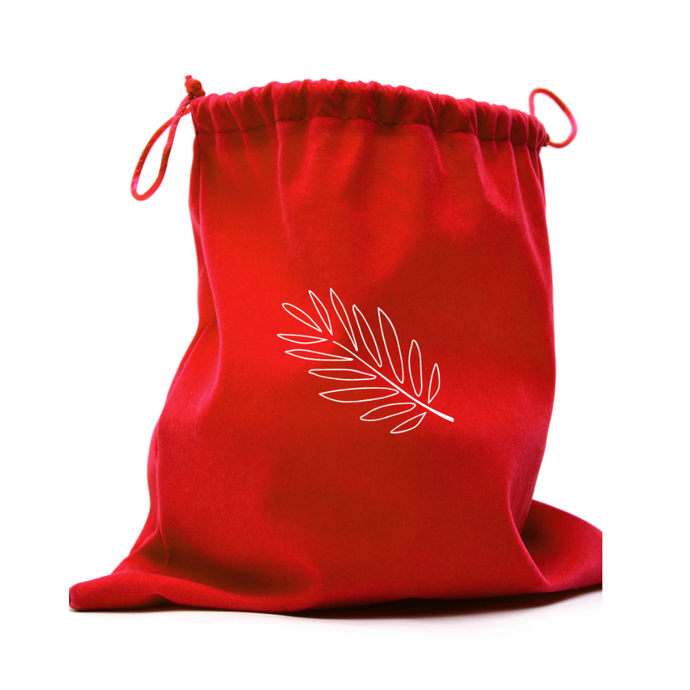 
                  
                    Iraaloom Red Pouch Bag
                  
                