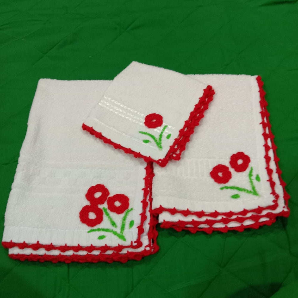 
                  
                    Crochet Soft Towels | Napkins (Set of 3)
                  
                