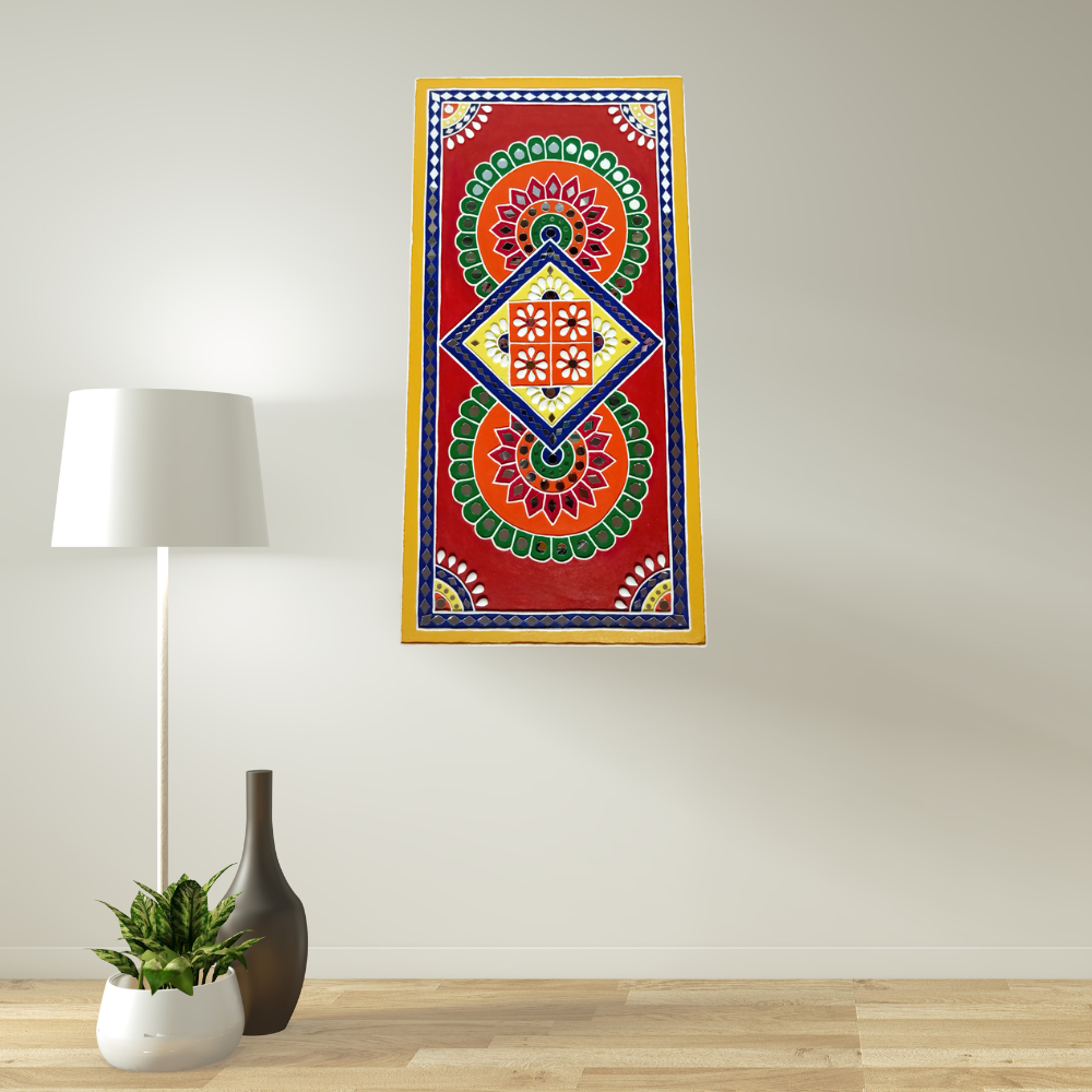 Lippan Wall Hanging (Blue)