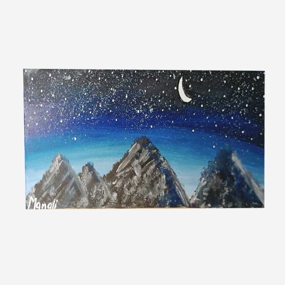 
                  
                    Night Sky Acrylic Painting
                  
                