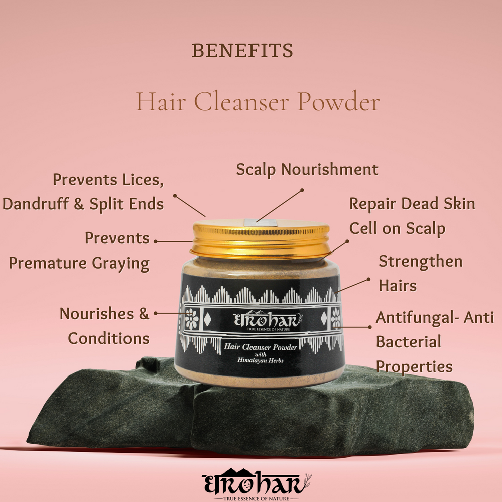 
                  
                    Dharohar Hair Cleanser Powder (100g)
                  
                
