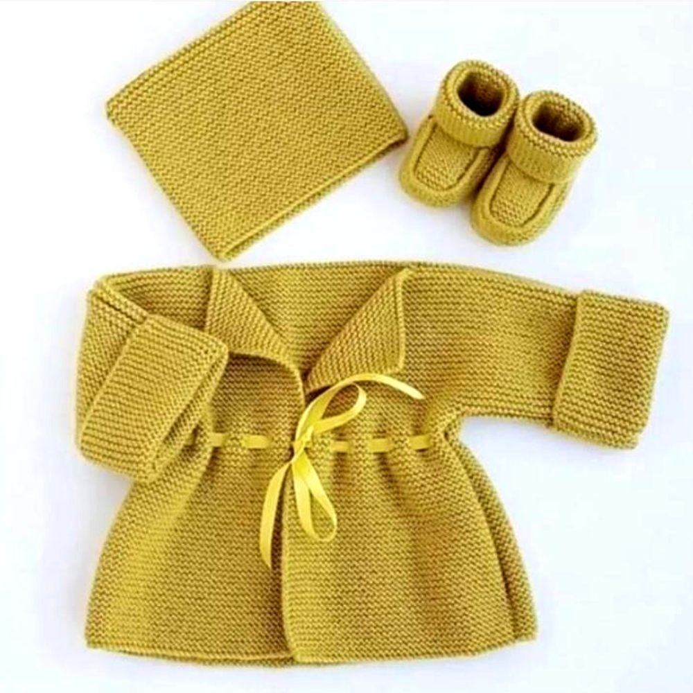 Woolen Handmade Baby Girl Dress