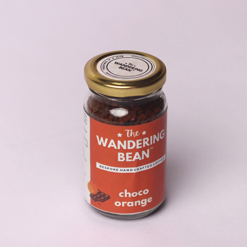 
                  
                    The Wandering Bean Instant Coffee Powder with Choco Orange - 60g (Pack of 1)
                  
                