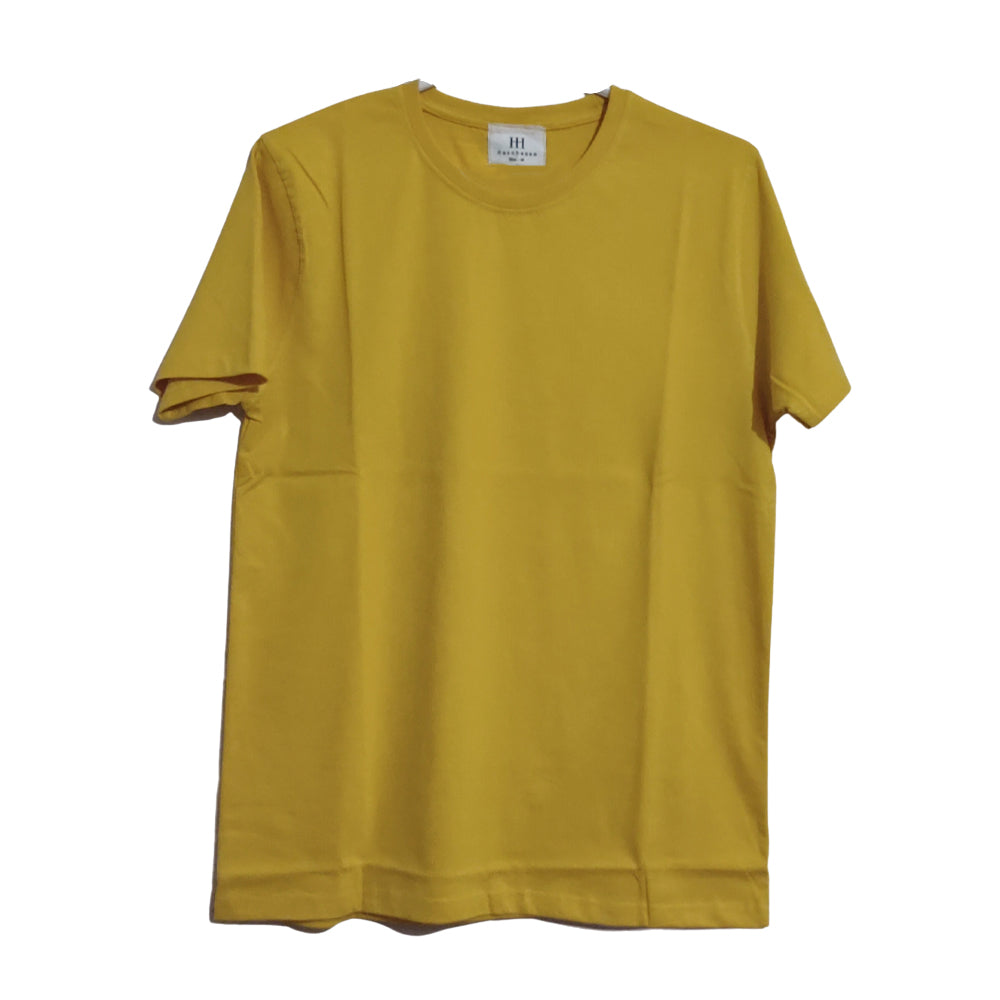 Yellow Cotton T-Shirt