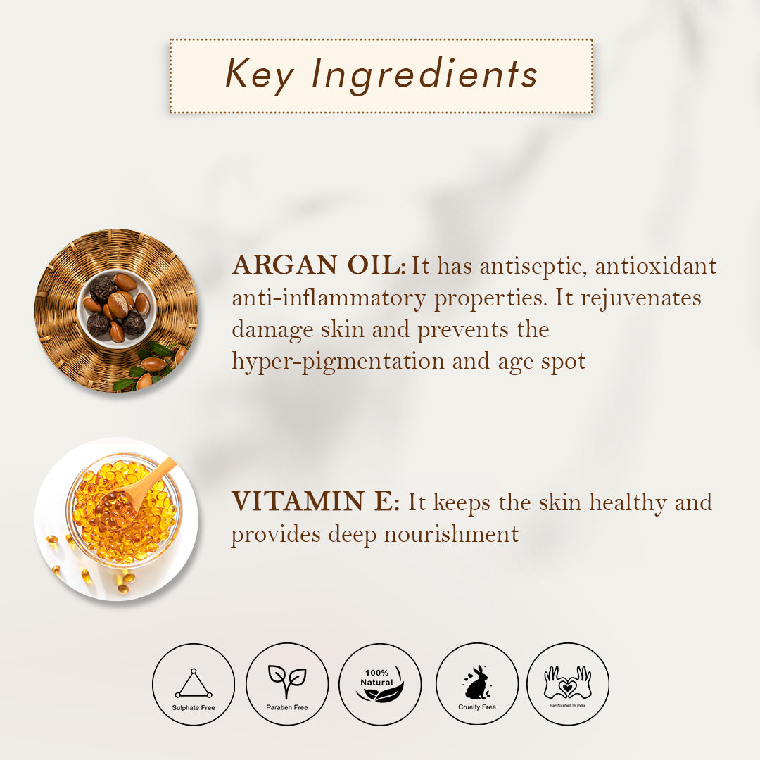 
                  
                    Argan Oil Cream (100g)
                  
                