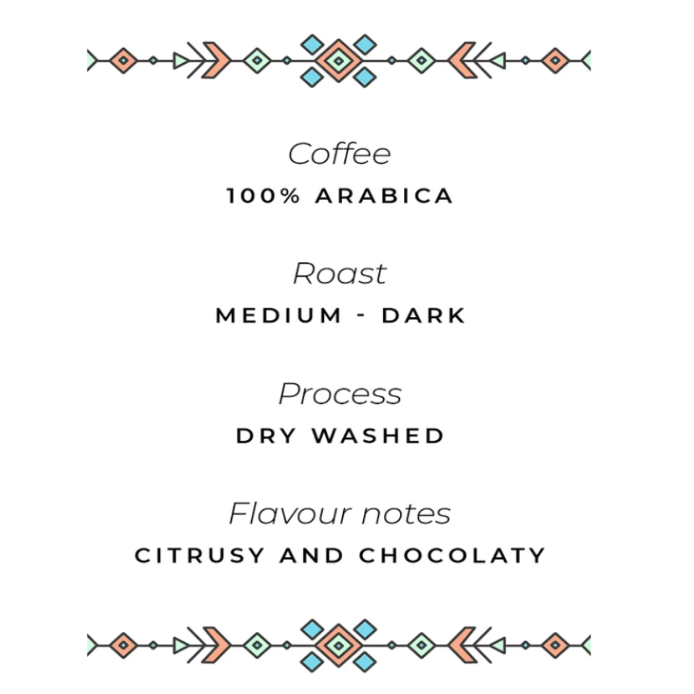 
                  
                    Tribal Brew Specialty Blend : Low Acidic Coffee (250g)
                  
                