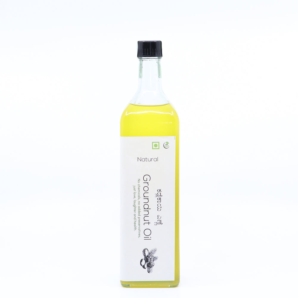 Cold-Pressed Groundnut Oil (1L)
