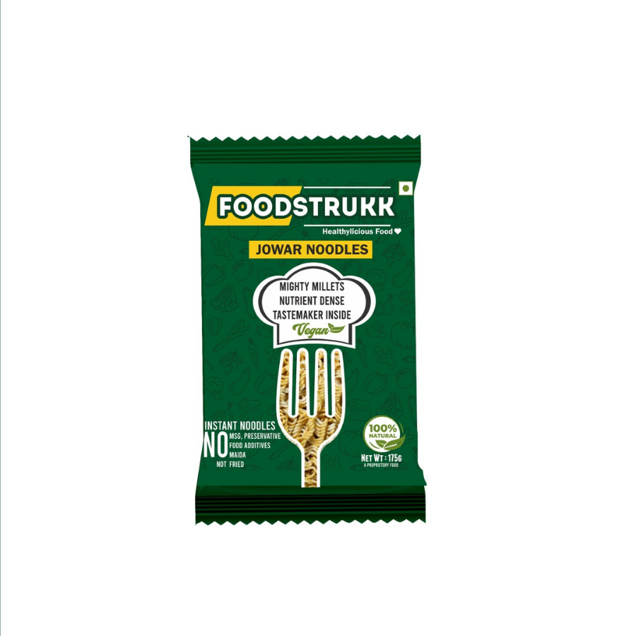 
                  
                    Foodstrukk Healthy Instant Millet Noodles - Jowar Millet Noodles (175g) - Pack of 2
                  
                