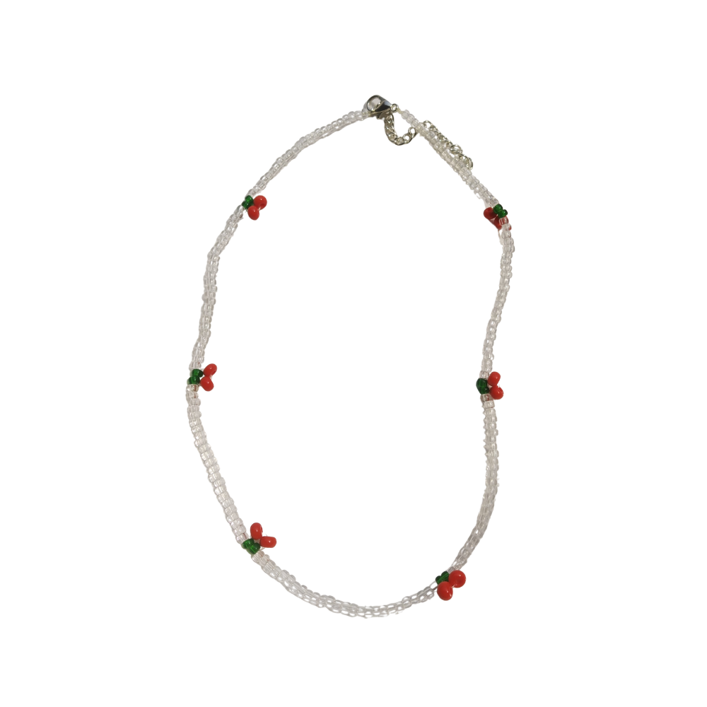 
                  
                    Handmade Cherry Necklace
                  
                