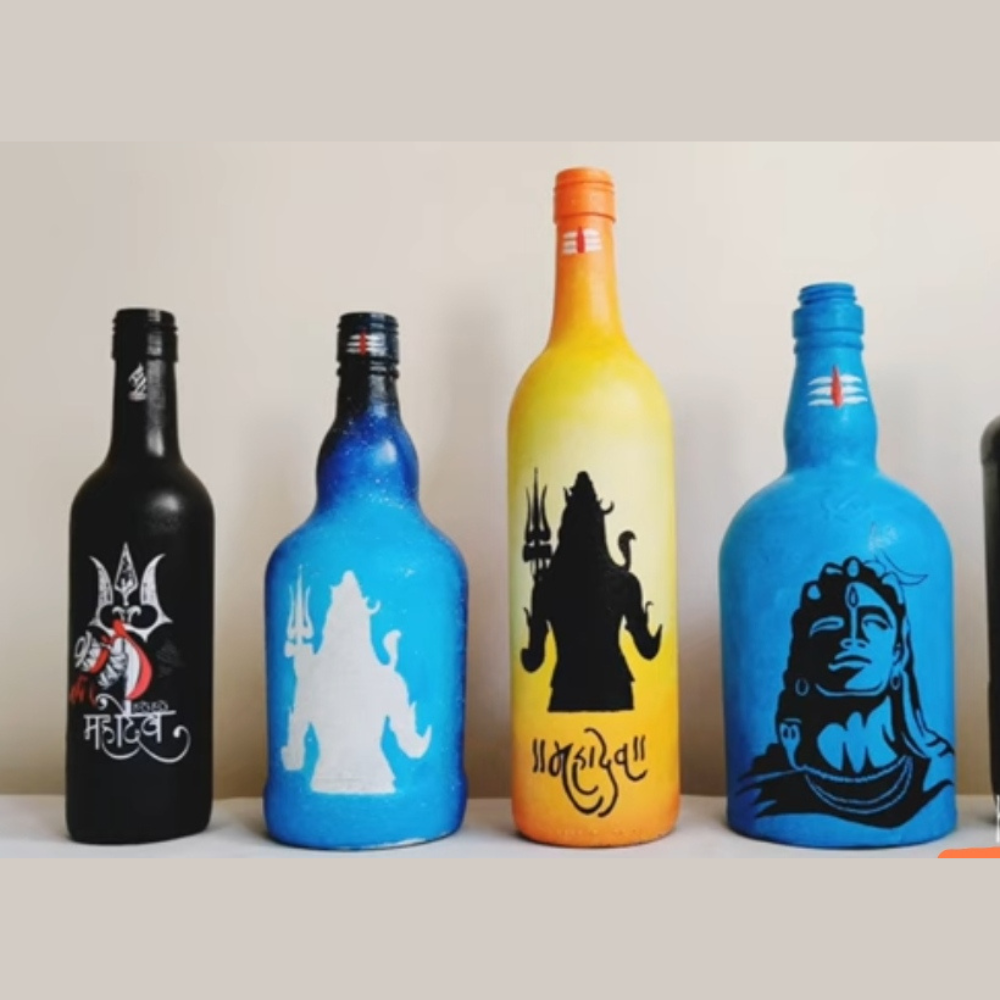 
                  
                    Customised Bottle Art
                  
                