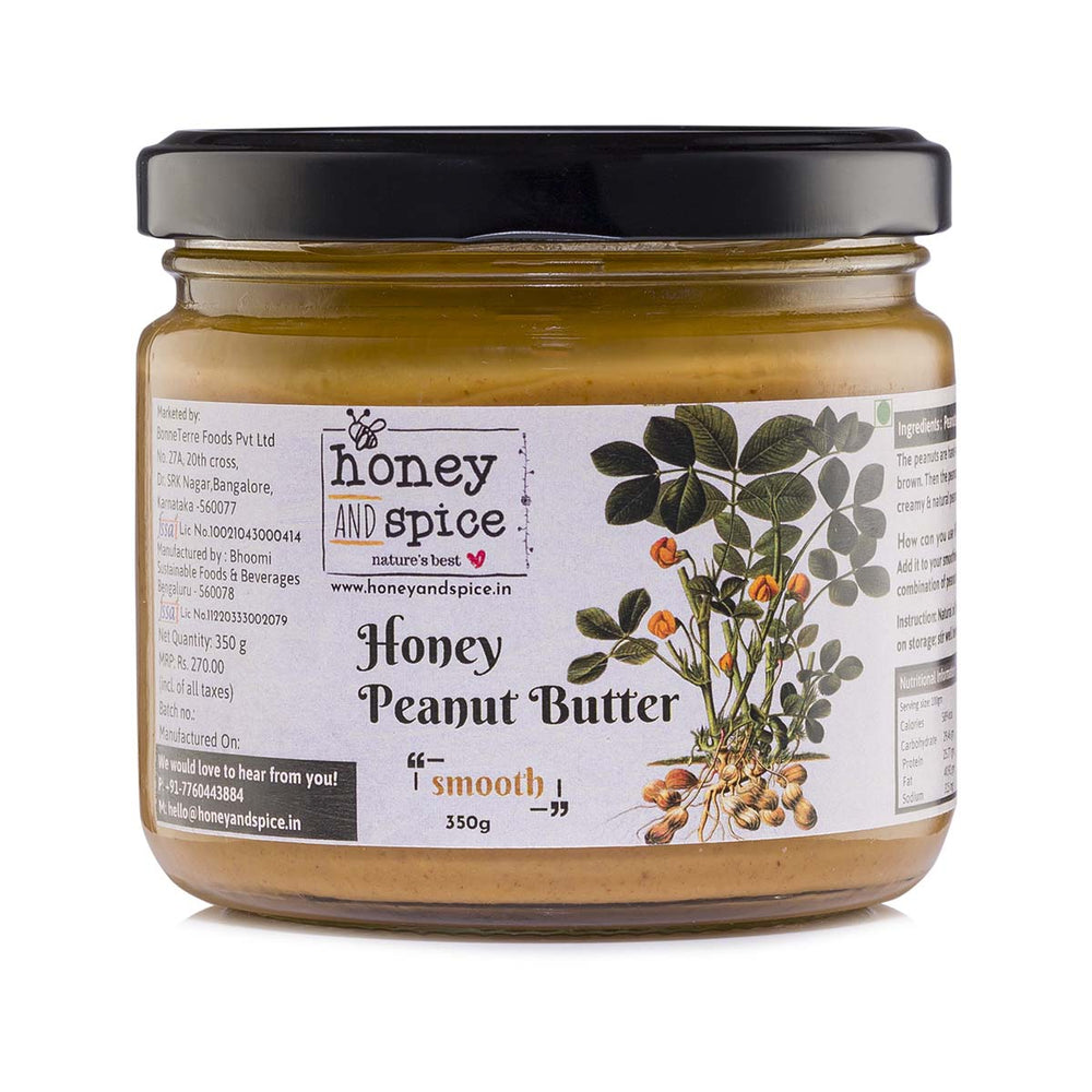 
                  
                    Honey and Spice Peanut Butter Smooth (350g)
                  
                