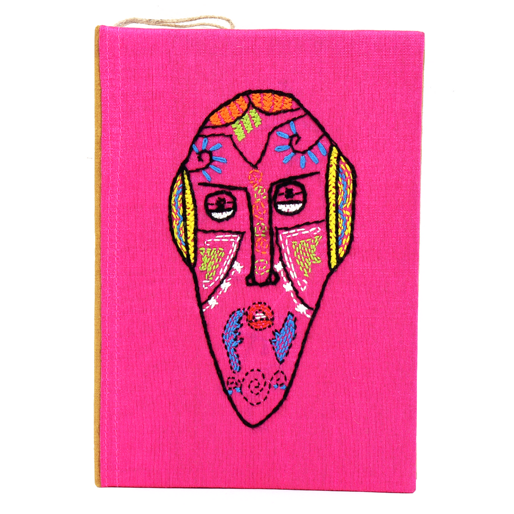 
                  
                    Indha Needlework Hand-Made Pink Diary With Recycled Paper
                  
                