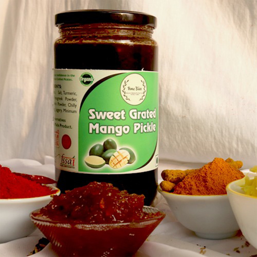 Sweet Grated Mango Pickle (500g)
