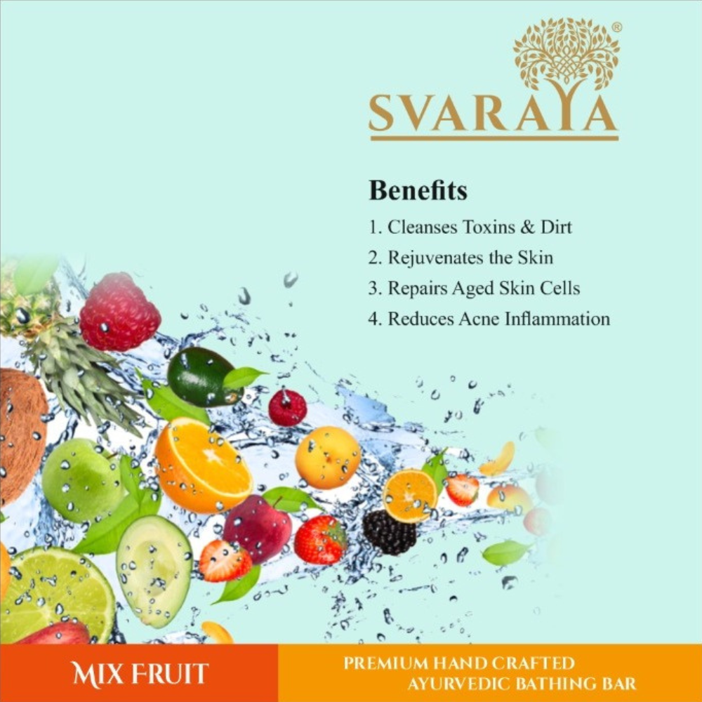 
                  
                    Svaraya Mix Fruit Soap (100g)
                  
                