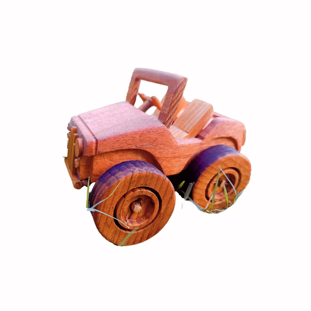 
                  
                    Wooden Jeep Showpiece
                  
                