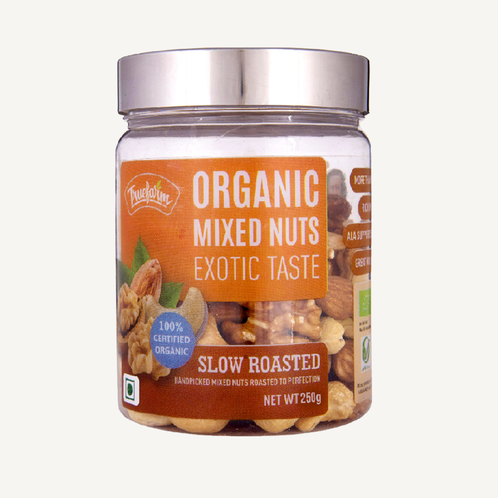 
                  
                    Truefarm Foods Organic Roasted Mixed Nuts (250g)
                  
                