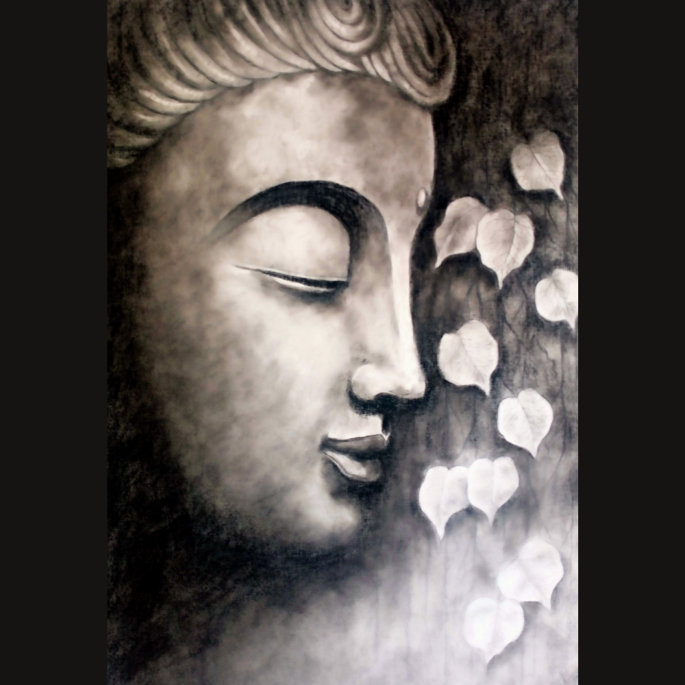 
                  
                    Handmade Buddha Nirvana Painting
                  
                