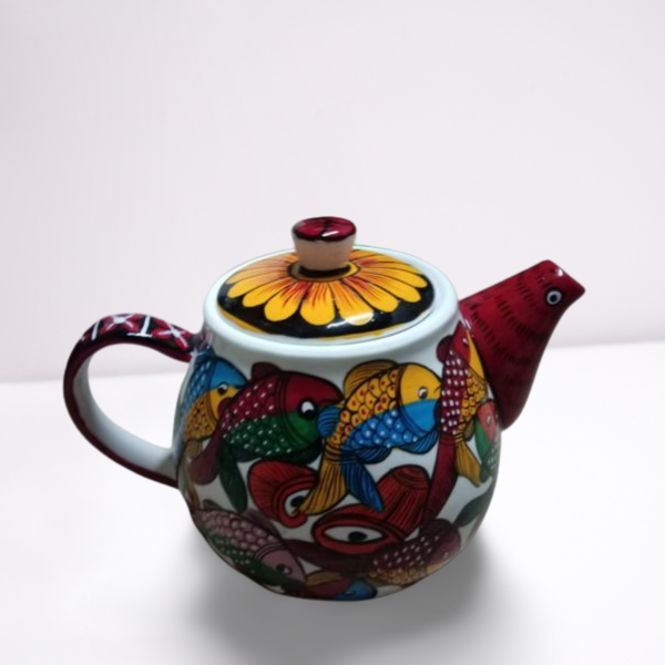 Hand-painted Tea Kettle