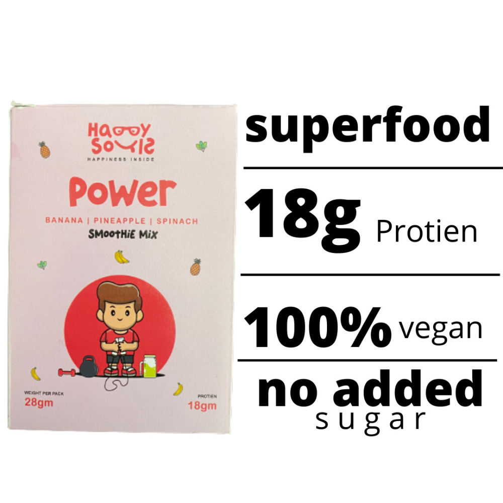 
                  
                    Power Smoothie Mix (Spinach, Banana, Pineapple) - Pack of 7
                  
                