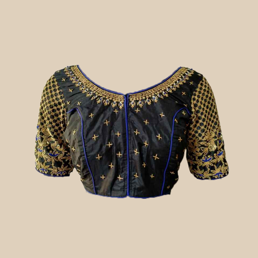 Maggam Work Pure Silk Blouse