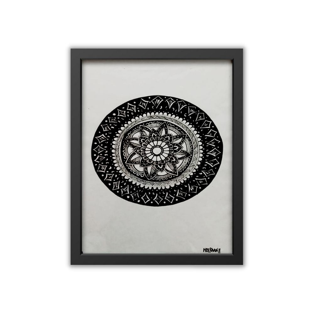 
                  
                    Mandala Painting with Frame
                  
                
