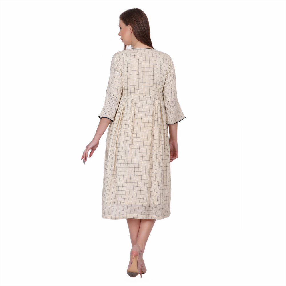 
                  
                    Organic Cotton Check Dress
                  
                