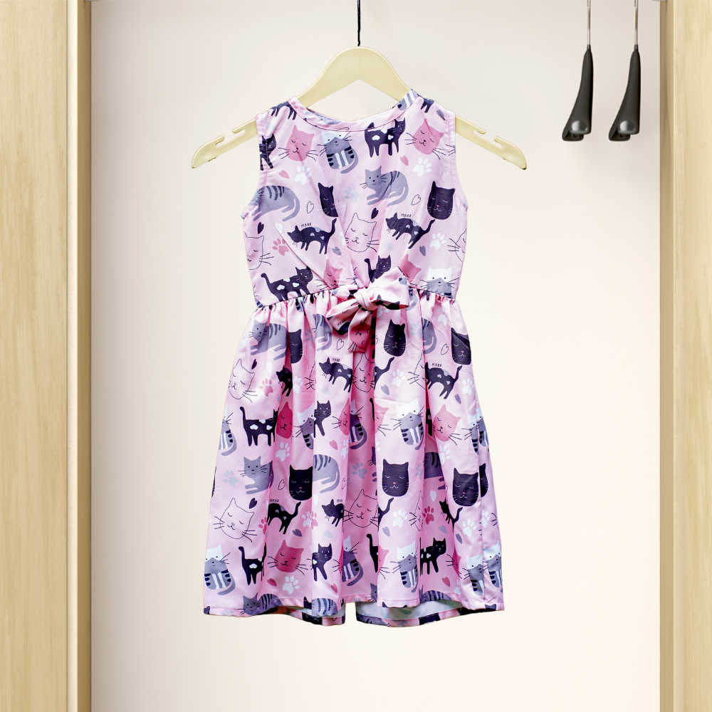 
                  
                    Animal Printed Knotted Dress
                  
                