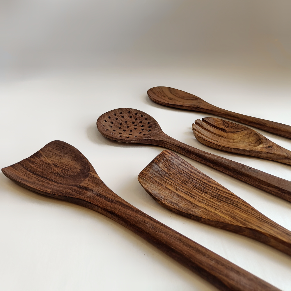 
                  
                    Wooden Spoon Set (Set of 5)
                  
                