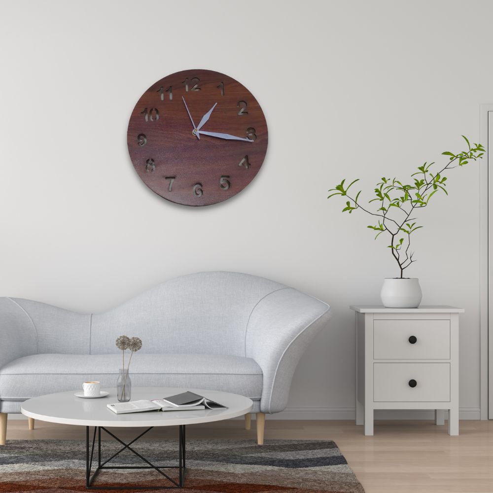 Wooden Wall Clock