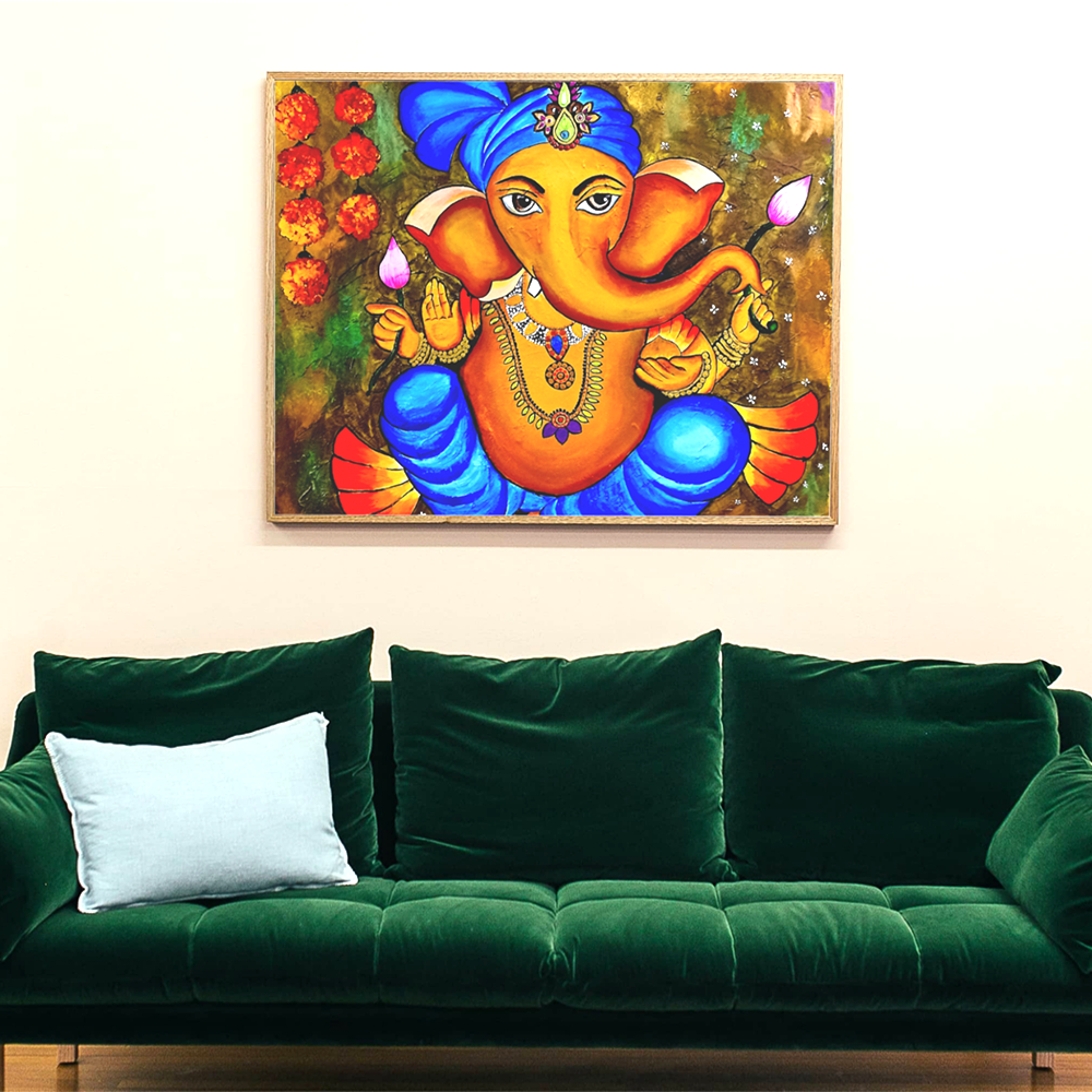 Ganesha - Acrylic Painting