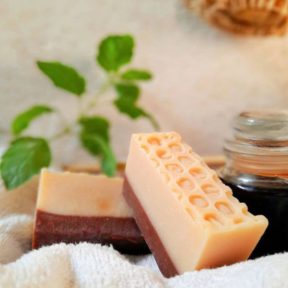 Honey and Chocolate Soap Bar