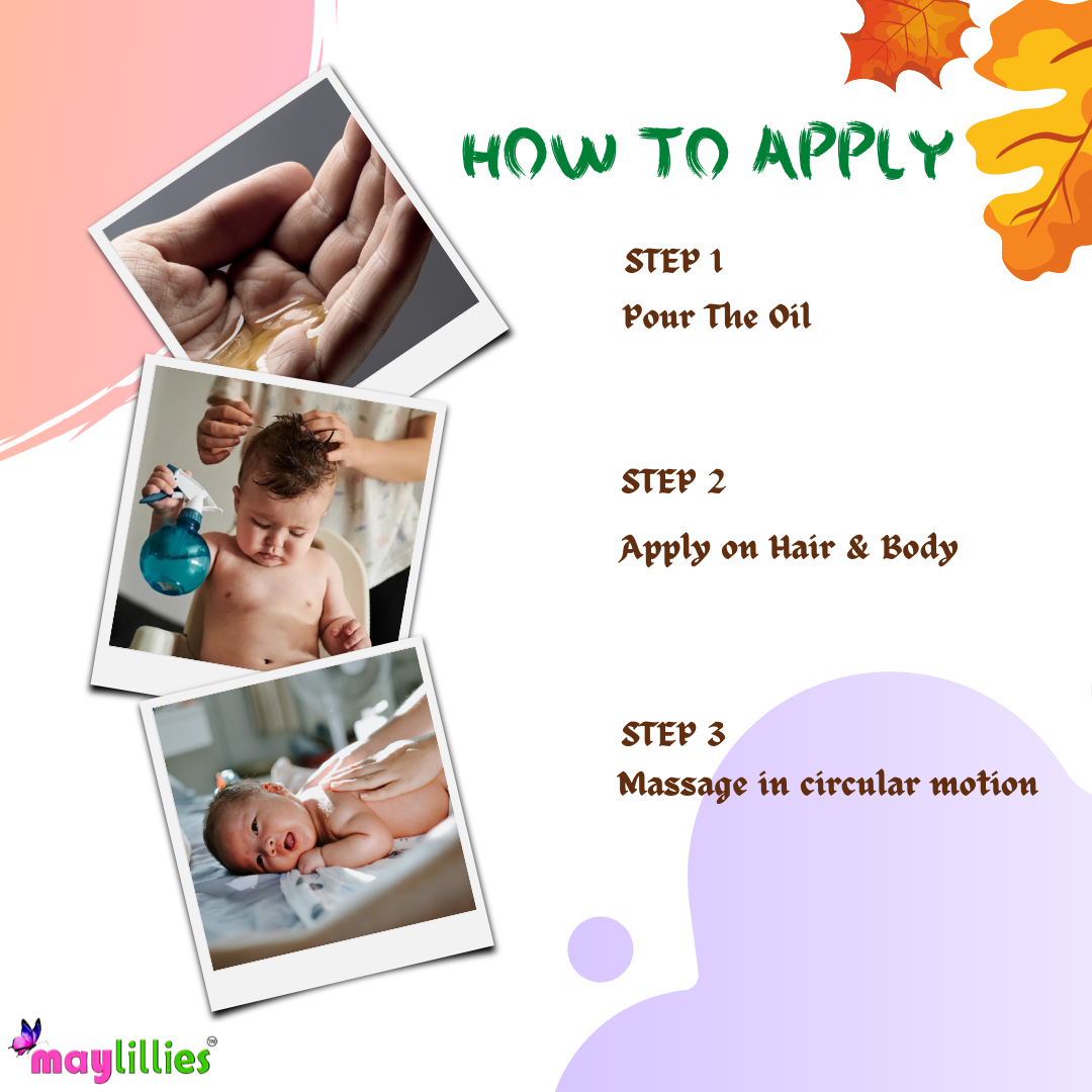 
                  
                    Nourishing Plant Based 2-in-1 Baby Massage & Hair Oil (200ml)
                  
                