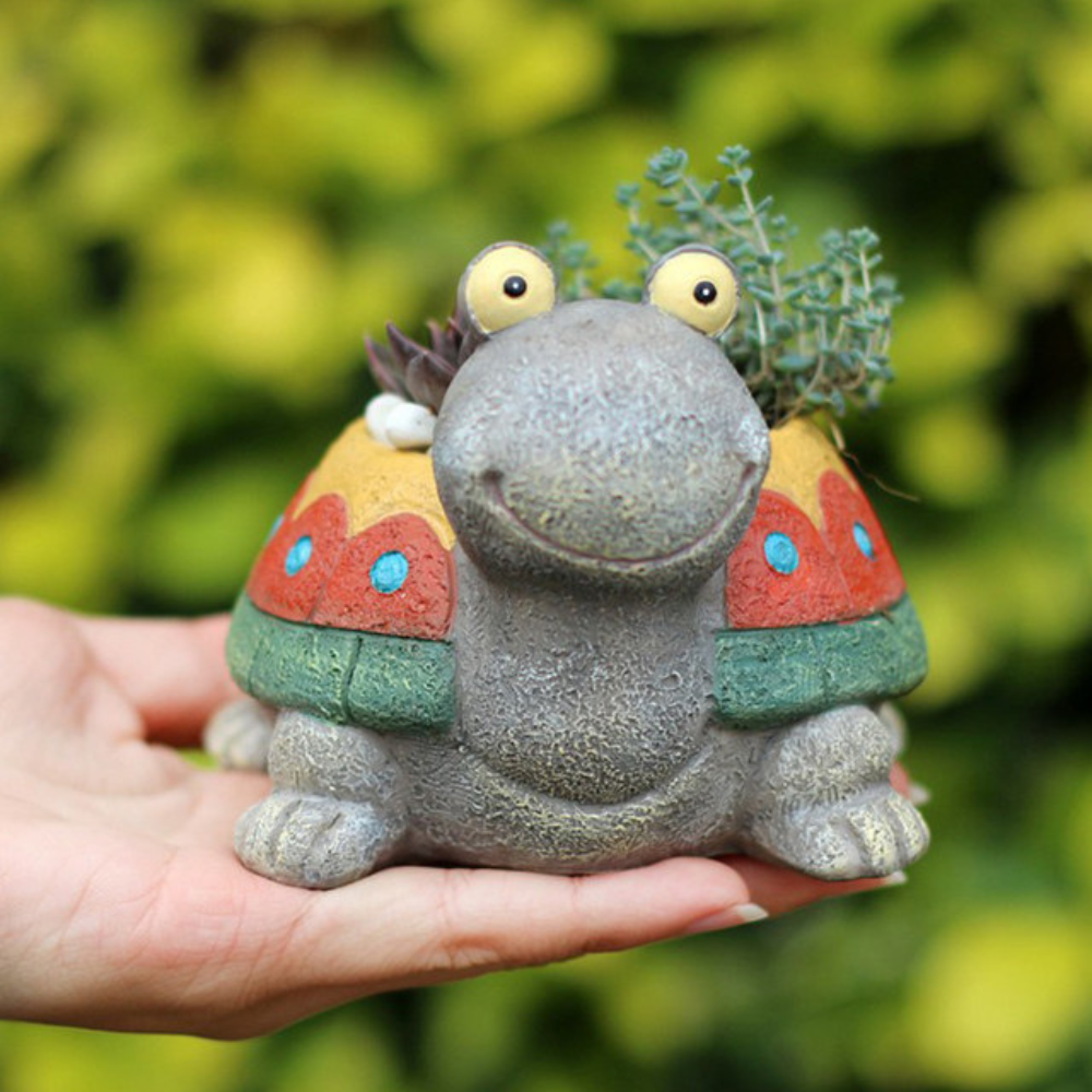 
                  
                    Turtle Planters/Pots (Set of 2)
                  
                