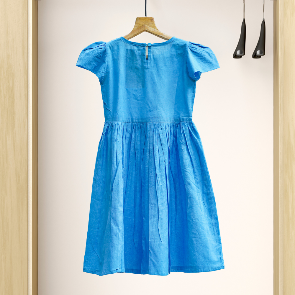 
                  
                    Cotton Solid Midi Dress for Girls
                  
                