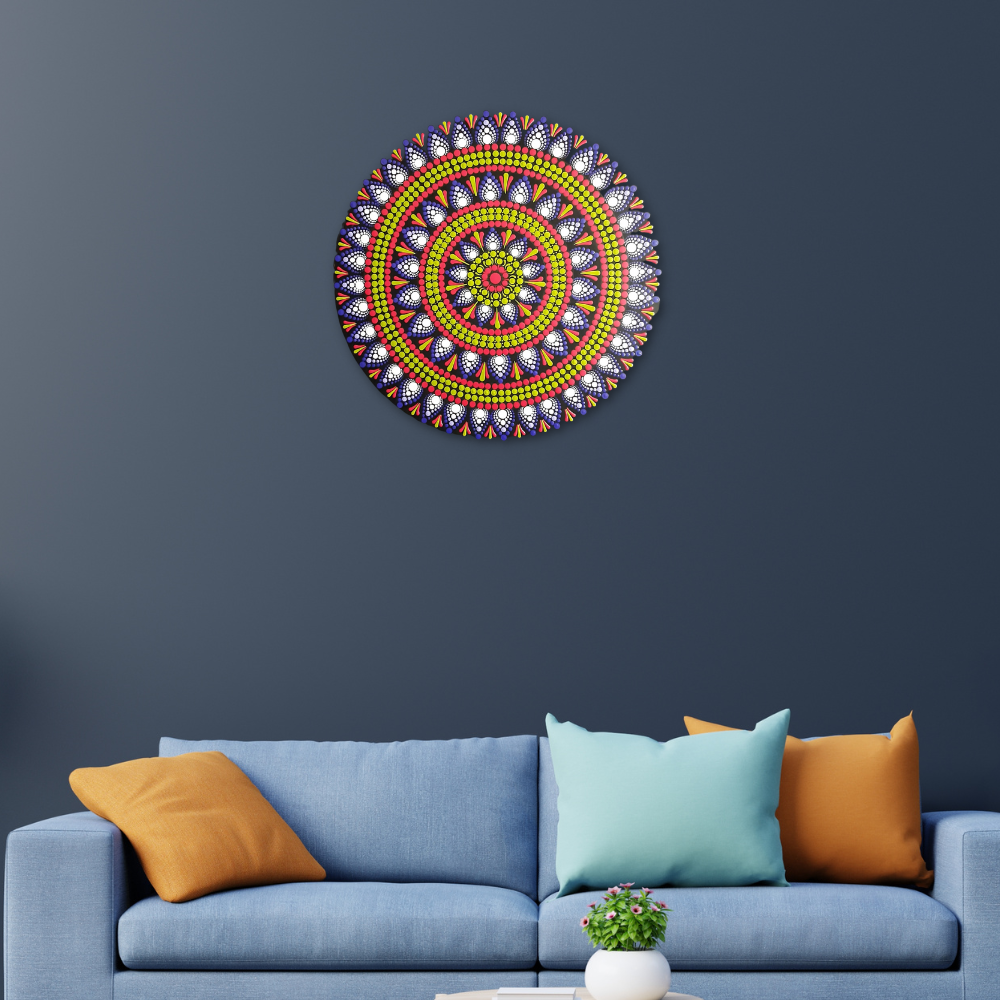 
                  
                    Dot Mandala Wall Decor
                  
                