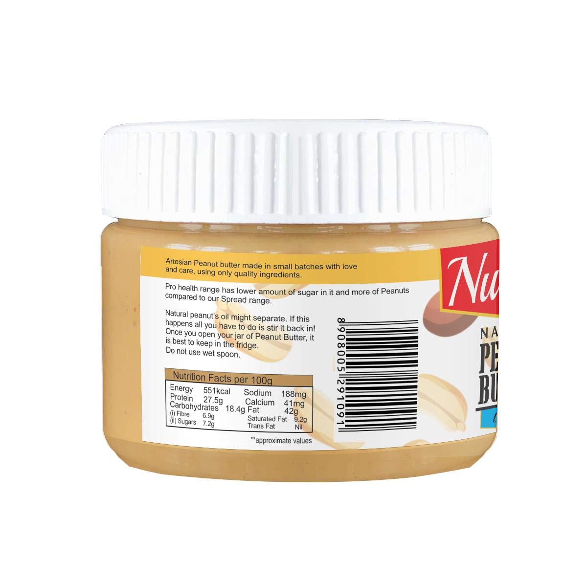 
                  
                    Nutleite Natural Peanut butter (Pro health) Crunchy (340g)
                  
                