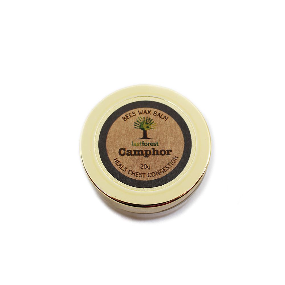 
                  
                    Last Forest Camphor Balm for Relief from chest congestion, cold, allergies and sinus (20g)
                  
                