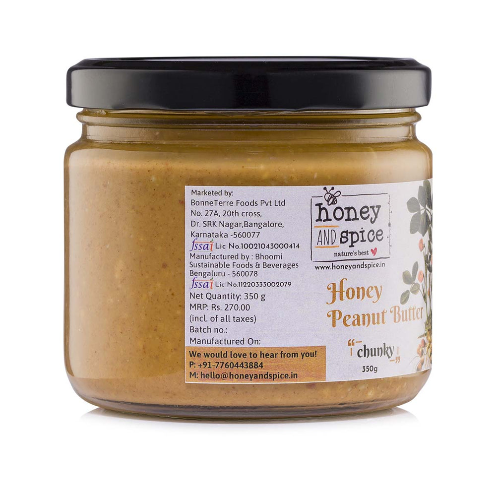 
                  
                    Honey and Spice Peanut Butter Chunky (350g)
                  
                