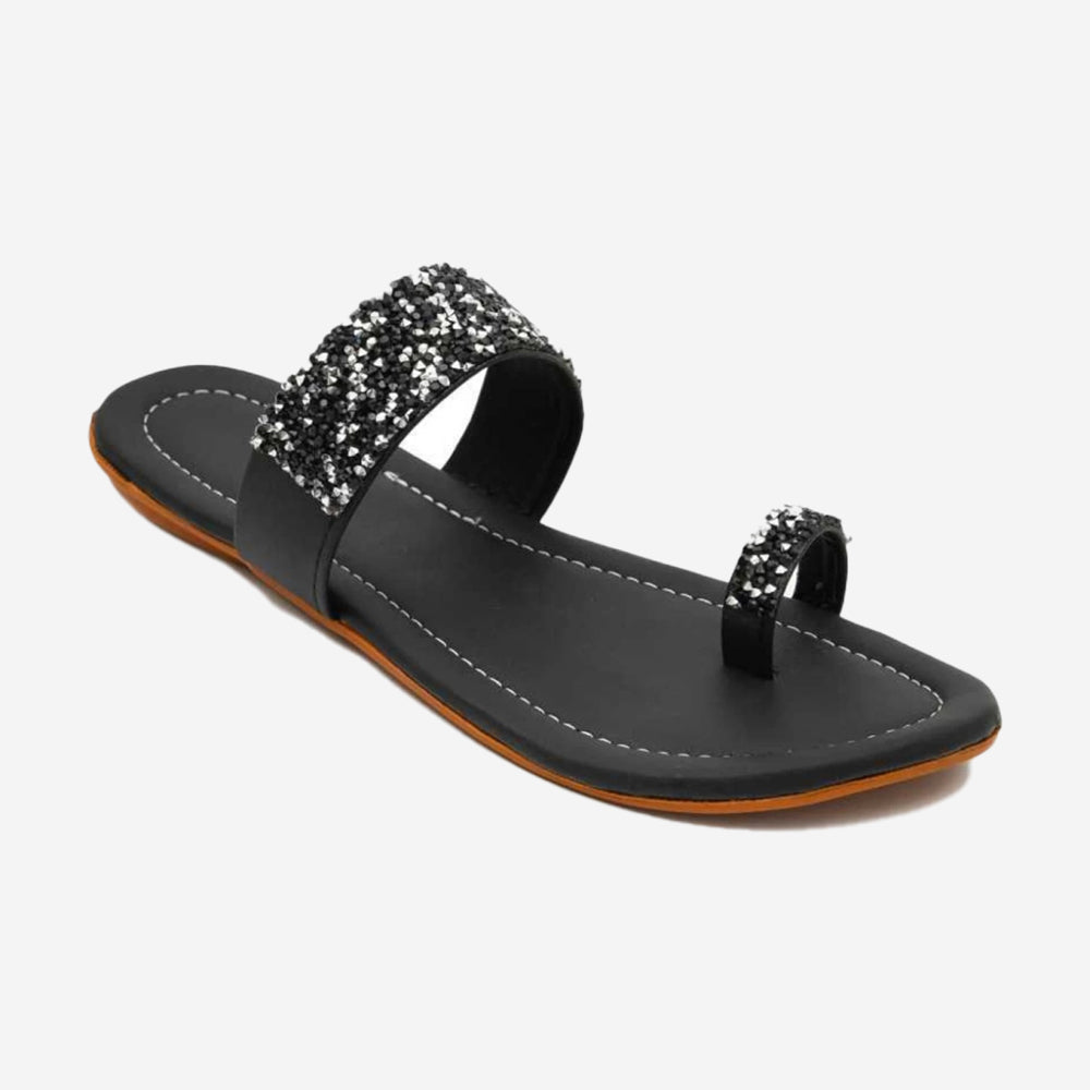 
                  
                    Synthetic Leather Flats
                  
                