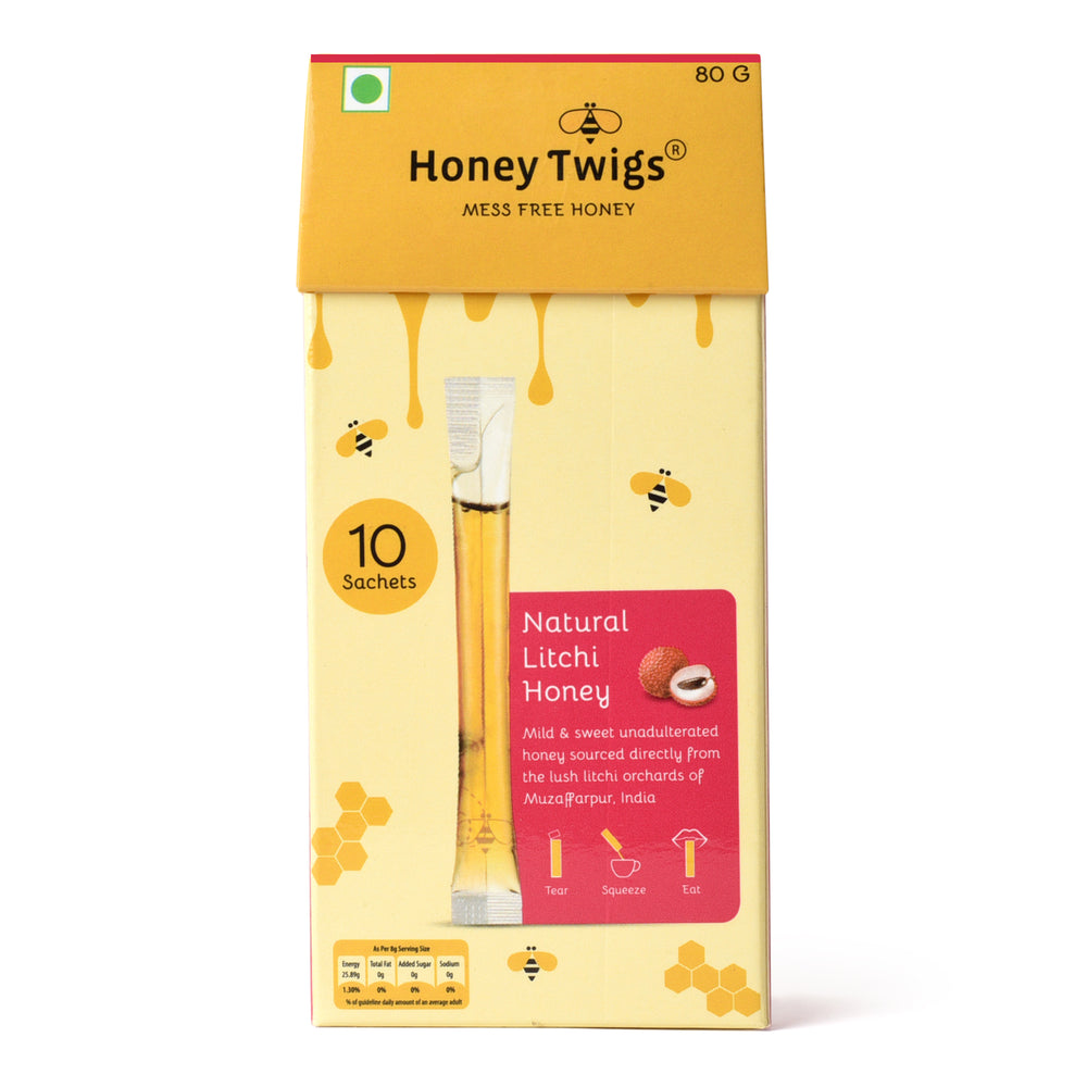 
                  
                    Natural Litchi Honey (Pack of 10)
                  
                