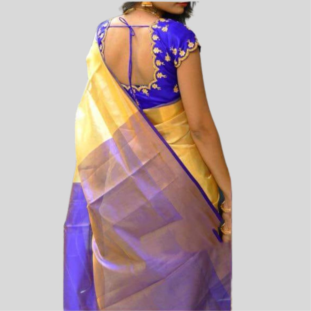 
                  
                    Uppada Tissue Saree
                  
                