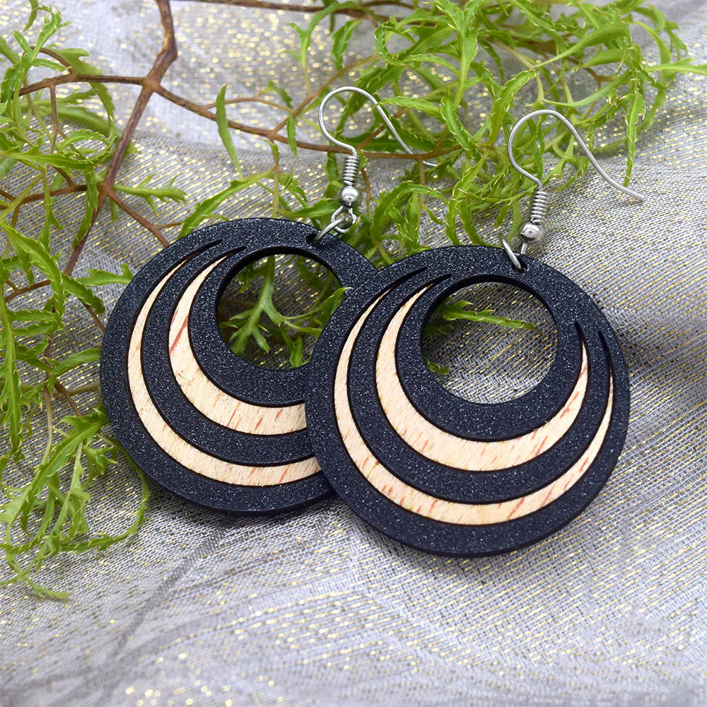 Big Earrings Gold Color Round | African Women Round Earrings - 5.5cm Metal  Big Hoop - Aliexpress