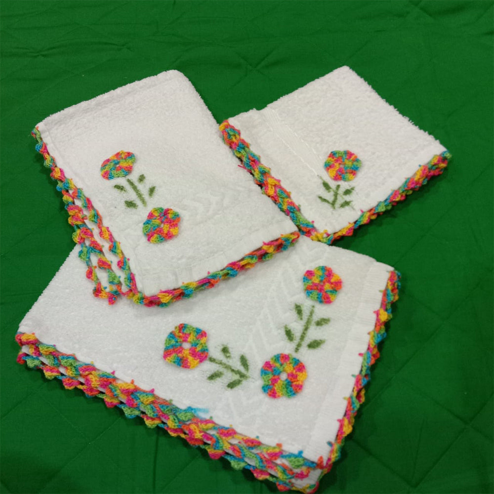 
                  
                    Crochet Soft Towels | Napkins (Set of 3)
                  
                