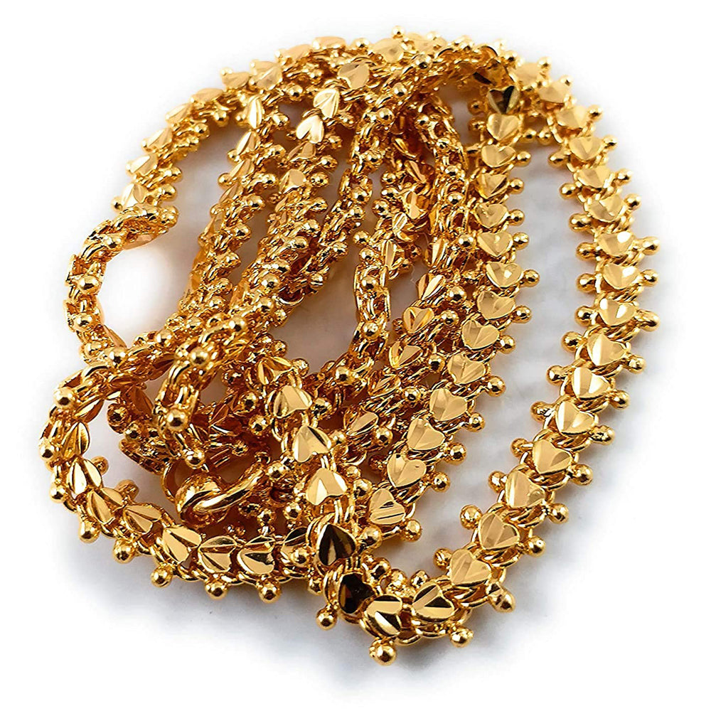 
                  
                    Gold Plated Heart Design Pooran Neck Chain
                  
                