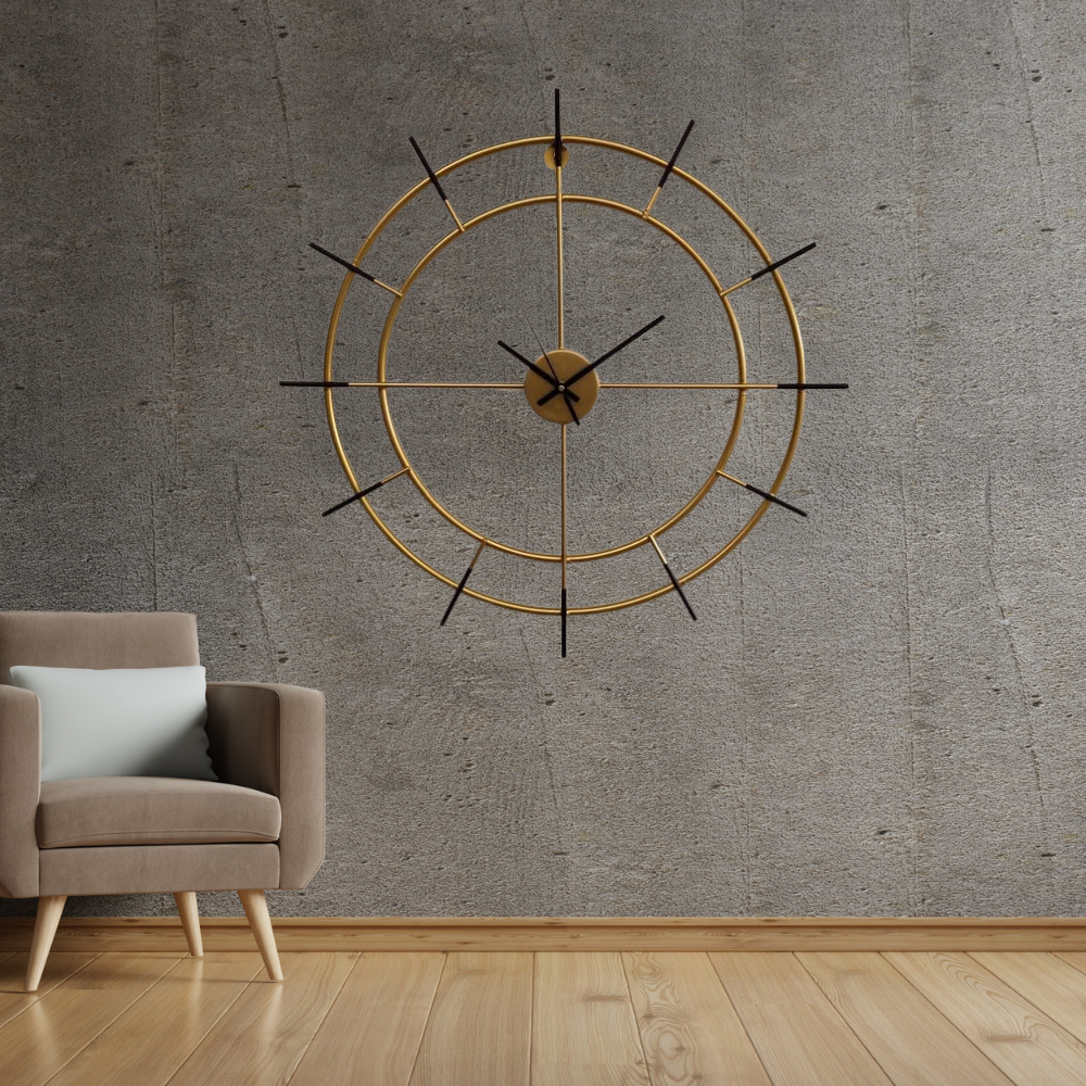 
                  
                    Metallic Wall Clock
                  
                
