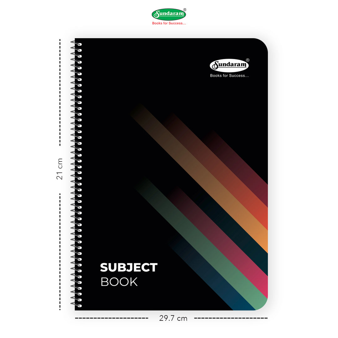 
                  
                    A4 Six Subject Book - 300 Pages
                  
                
