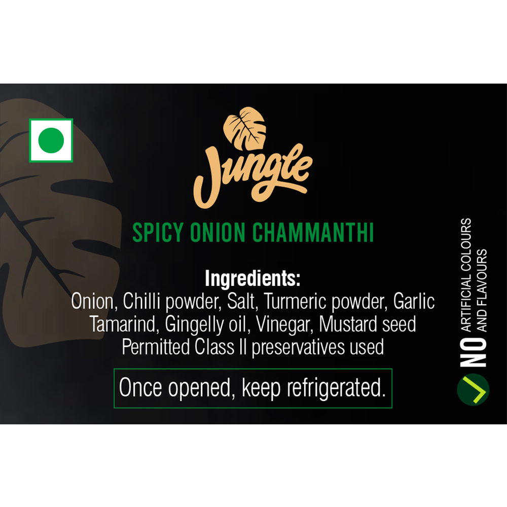 
                  
                    Jungle Naturals Spicy Onion Chammanthi (250g)
                  
                