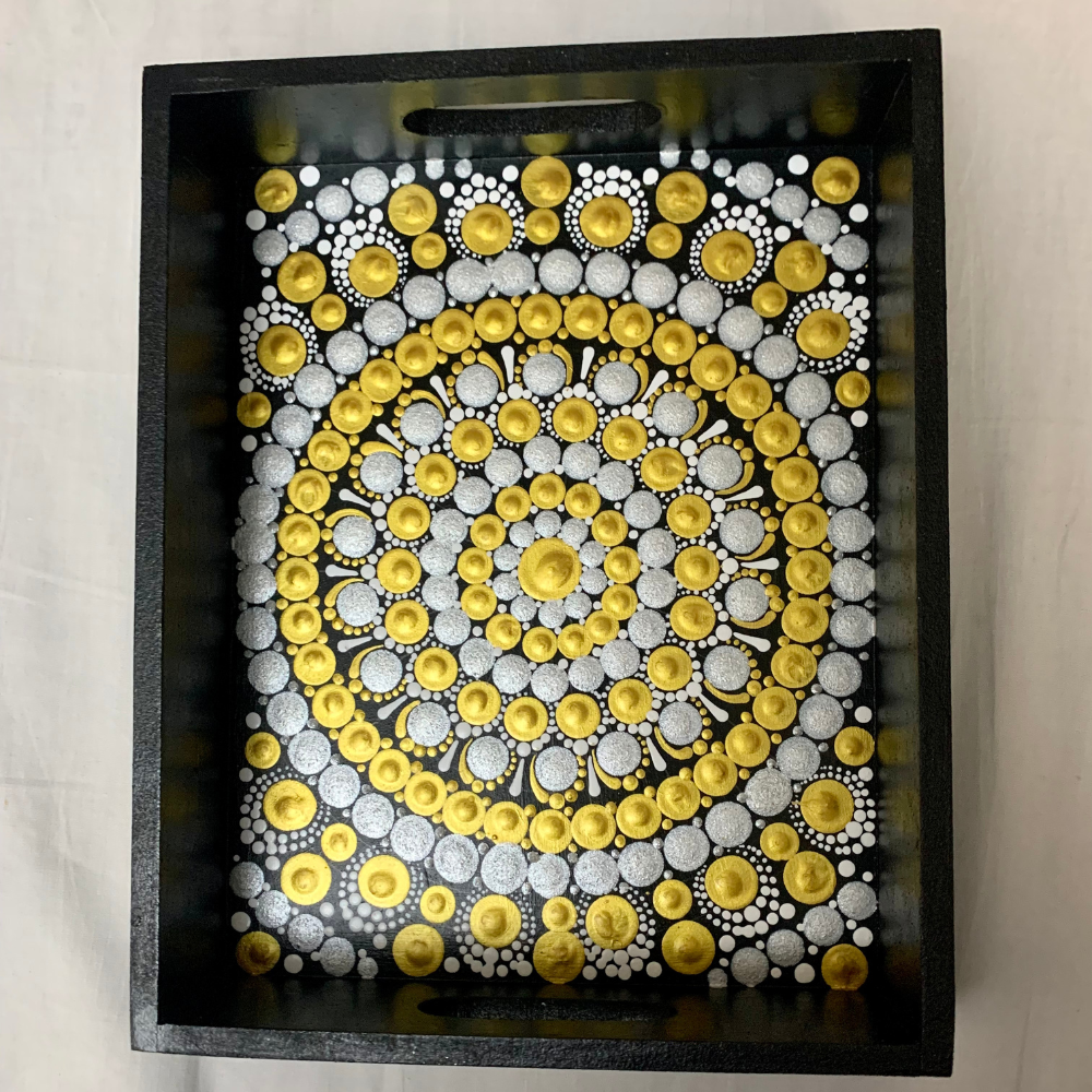 
                  
                    Dot Mandala Tray
                  
                