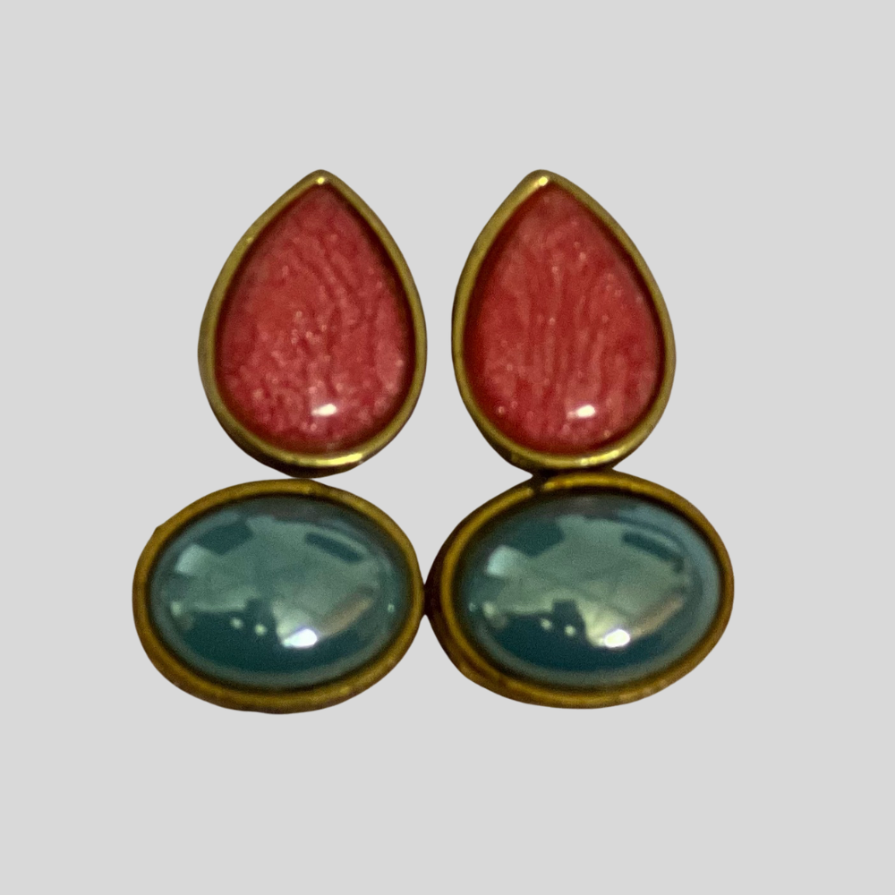 Handmade Stone Earring