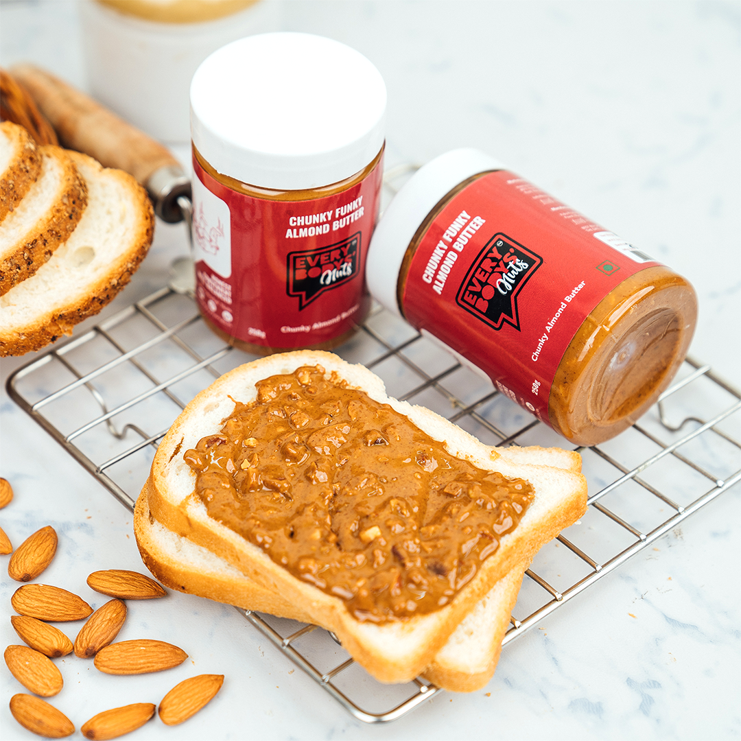 
                  
                    Everybodys' Nuts Chunky Funky Almond Butter (250g)
                  
                